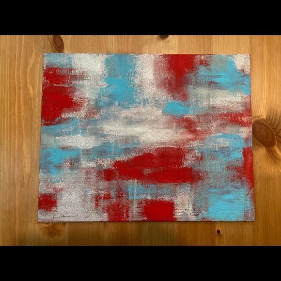 New Original Signed Artwork Abstract Painting - Picture 5 of 5